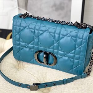 medium caro 25.5 azure blue black hardware