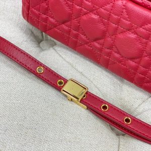 LARGE CARO BAG 28 RED CALFSKIN