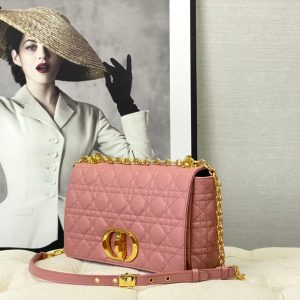 20220915_i1663221765_825_1_jpg LARGE CARO BAG 28 ANTIQUE PINK CALFSKIN