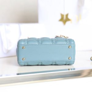 20221004_i1664875669_2058_5 LADY 17 IN SKY BLUE LAMBSKIN WITH CANNAGE PATTERN