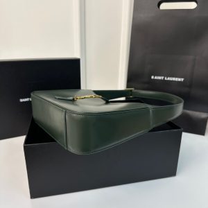 Le 5 a 7 24 Dark Green Lambskin Ghw