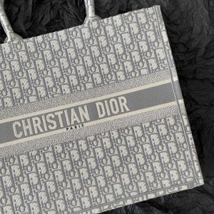 Large CD Book Tote 42cm Grey