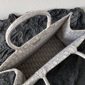 Large CD Book Tote 42cm Grey