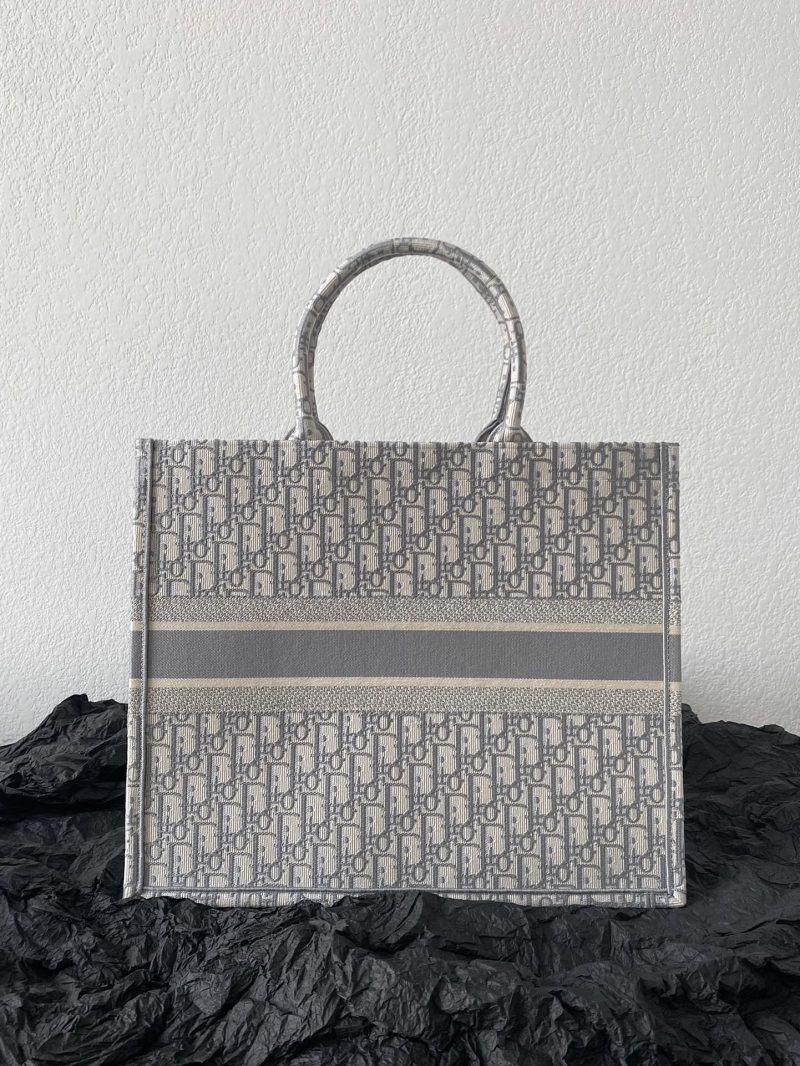Large CD Book Tote 42cm Grey