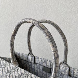 Large CD Book Tote 42cm Grey