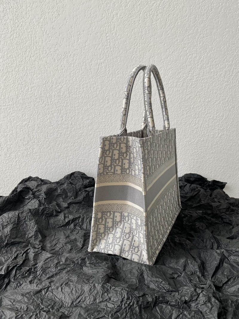 Medium CD Book Tote 36cm Grey