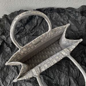 Medium CD Book Tote 36cm Grey