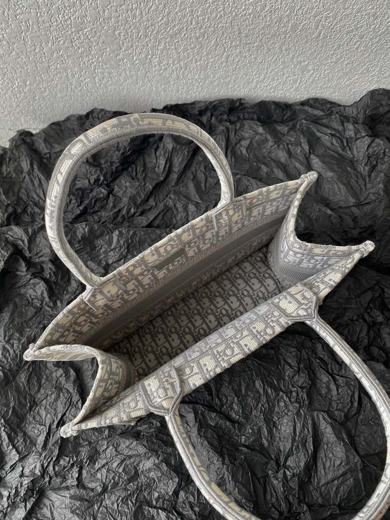 Medium CD Book Tote 36cm Grey