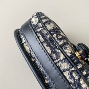 medium cd east west bobby 22cm blue oblique canvas