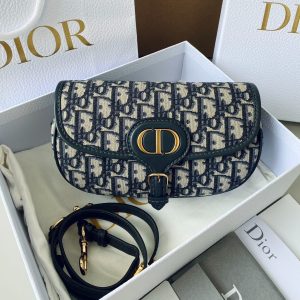 medium cd east west bobby 22cm blue oblique canvas