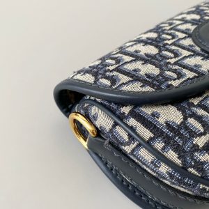 medium cd east west bobby 22cm blue oblique canvas