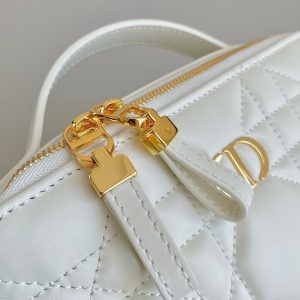 CARO 18 CAMERA BAG IN WHITE CALFSKIN
