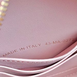 CARO 18 CAMERA BAG IN LIGHT PINK CALFSKIN