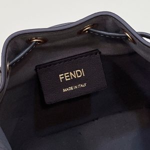 20221023_i1666508262_2206_5_jpg MON TRESOR MINI 18 BAG IN BLACK MIX GREY FF FABRIC WITH GOLD HARDWARE