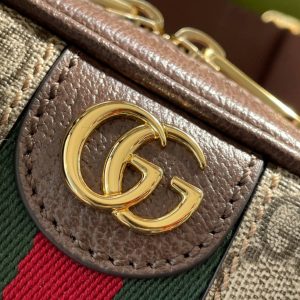 20221030_i1667114822_1528_5_jpg OPHIDIA GG SMALL 21 SHOULDER BAG BEIGE AND EBONY SUPREME CANVAS