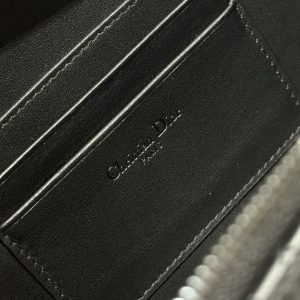 cd caro box 18 all black calfskin