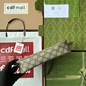 20221116_i1668578895_4199_4_jpg GG Ophidia Small Shoulder Bag 21cm Beige Dark Brown Canvas