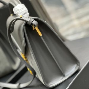 CASSANDRA 24.5 BLACK SUEDE CALFSKIN