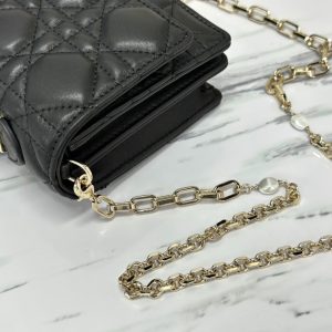 20221212_i1670826720_6480_5_jpg LADY CHAIN BAG 21 IN BLACK LAMBSKIN