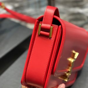 SOLFERINO MEDIUM 23 RED CALFSKIN GOLD HARDWARE