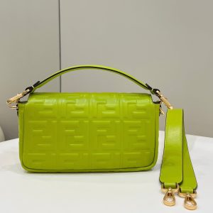 20221228_i1672214275_7798_1_jpg BAGUETTE WITH FF MOTIF 27 IN LIMERICK SOFT LAMBSKIN GOLD HARDWARE