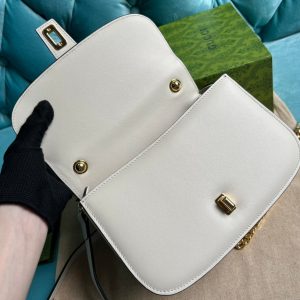 BLONDIE 23 TOP-HANDLE BAG WHITE CALFSKIN