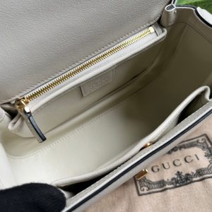 BLONDIE 23 TOP-HANDLE BAG WHITE CALFSKIN