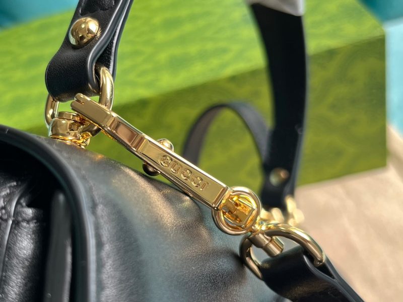 20230308_i1678286348_6769_2_jpg BLONDIE 23 TOP-HANDLE BAG BLACK CALFSKIN