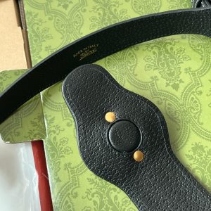 MEDIUM APHRODITE 39 BAG IN BEIGE CANVAS AND BLACK CALFSKIN GOLD HARDWARE