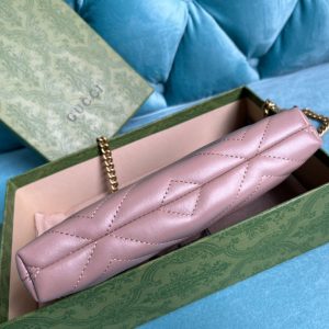 GG MARMONT MINI 22 HANDBAG IN LIGHT PURPLE CALFSKIN