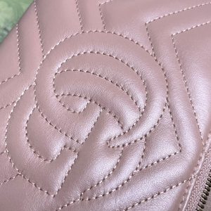 GG MARMONT MINI 22 HANDBAG IN LIGHT PURPLE CALFSKIN