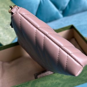 GG MARMONT MINI 22 HANDBAG IN LIGHT PURPLE CALFSKIN