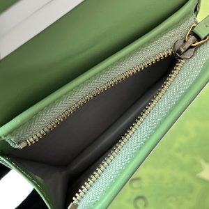 20230323_i1679560255_6868_7_jpg MARMONT QUILTED WALLET 11 IN LIGHT GREEN LAMBSKIN