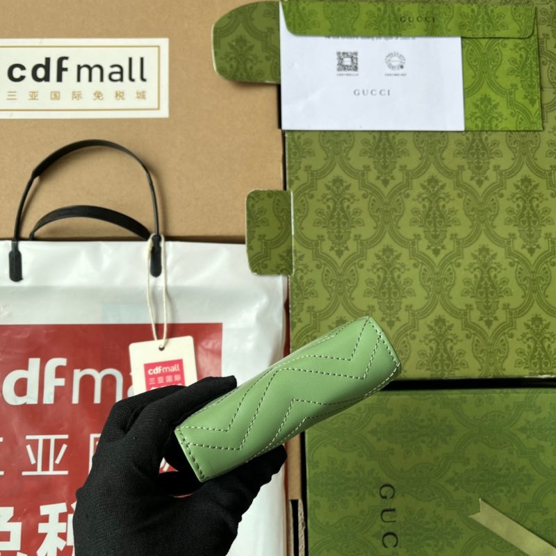 20230323_i1679560255_6906_2_jpg MARMONT QUILTED WALLET 11 IN LIGHT GREEN LAMBSKIN