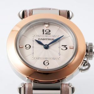 20230401_i1680288363_8873_1_jpg pasha 30mm quartz pink gold white dial light brown leather