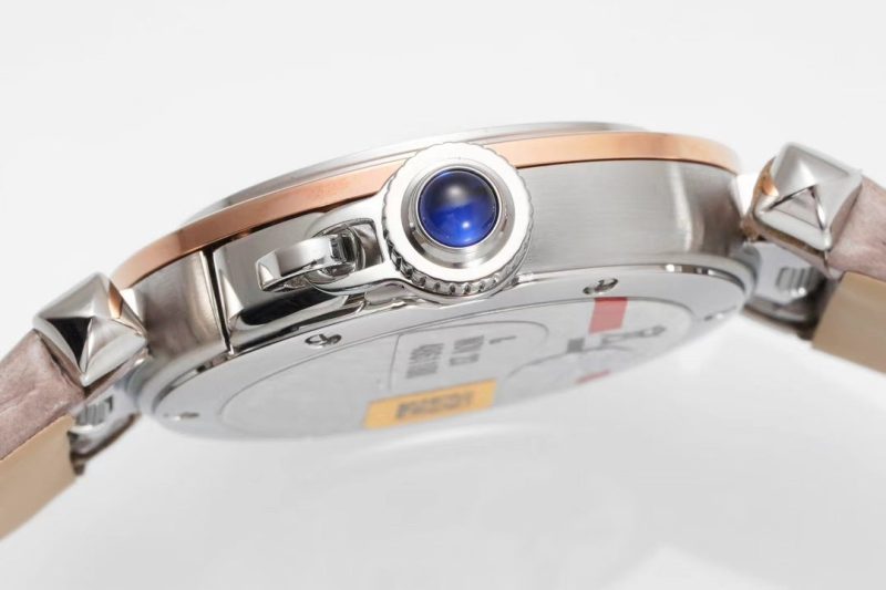 20230401_i1680288363_9313_5_jpg pasha 30mm quartz pink gold white dial light brown leather