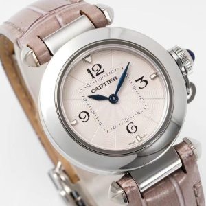 20230401_i1680288456_2320_3_jpg pasha 30mm quartz stainless steel pink dial light brown leather