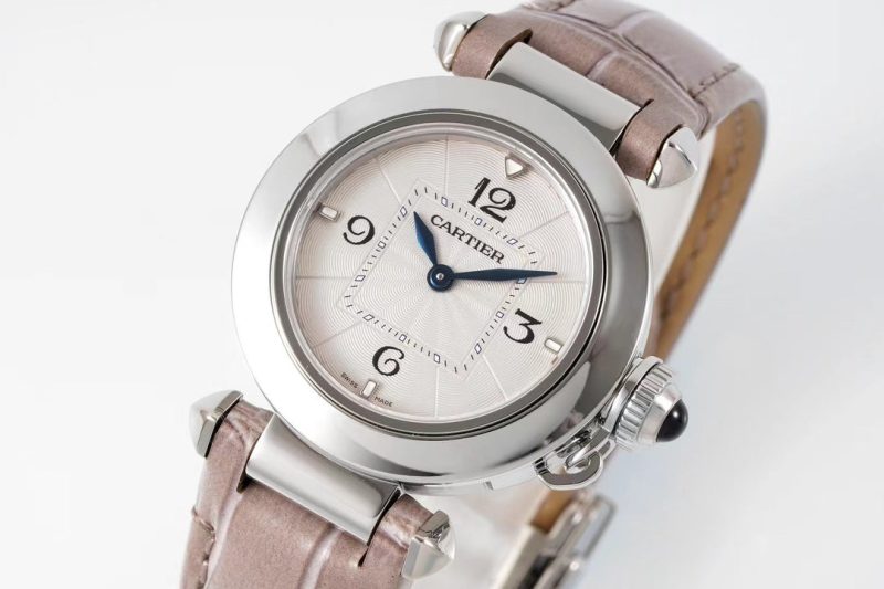 20230401_i1680288456_8019_2_jpg pasha 30mm quartz stainless steel pink dial light brown leather