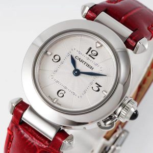 20230401_i1680288481_3803_2_jpg pasha 30mm quartz stainless steel white dial red leather