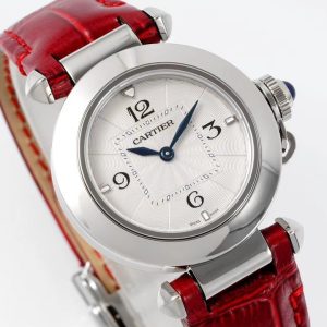 20230401_i1680288481_8692_3_jpg pasha 30mm quartz stainless steel white dial red leather