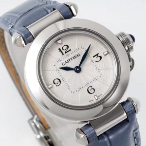 20230401_i1680288529_4207_3_jpg pasha 30mm quartz stainless steel white dial cloud blue leather
