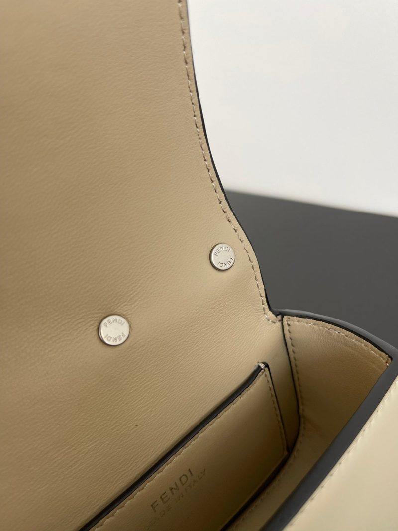 20230417_i1681713727_4764_7_jpg FendiI MINI FIRST SIGHT 13 BAG IN TAN BROWN CALFSKIN WITH SILVER HARDWARE