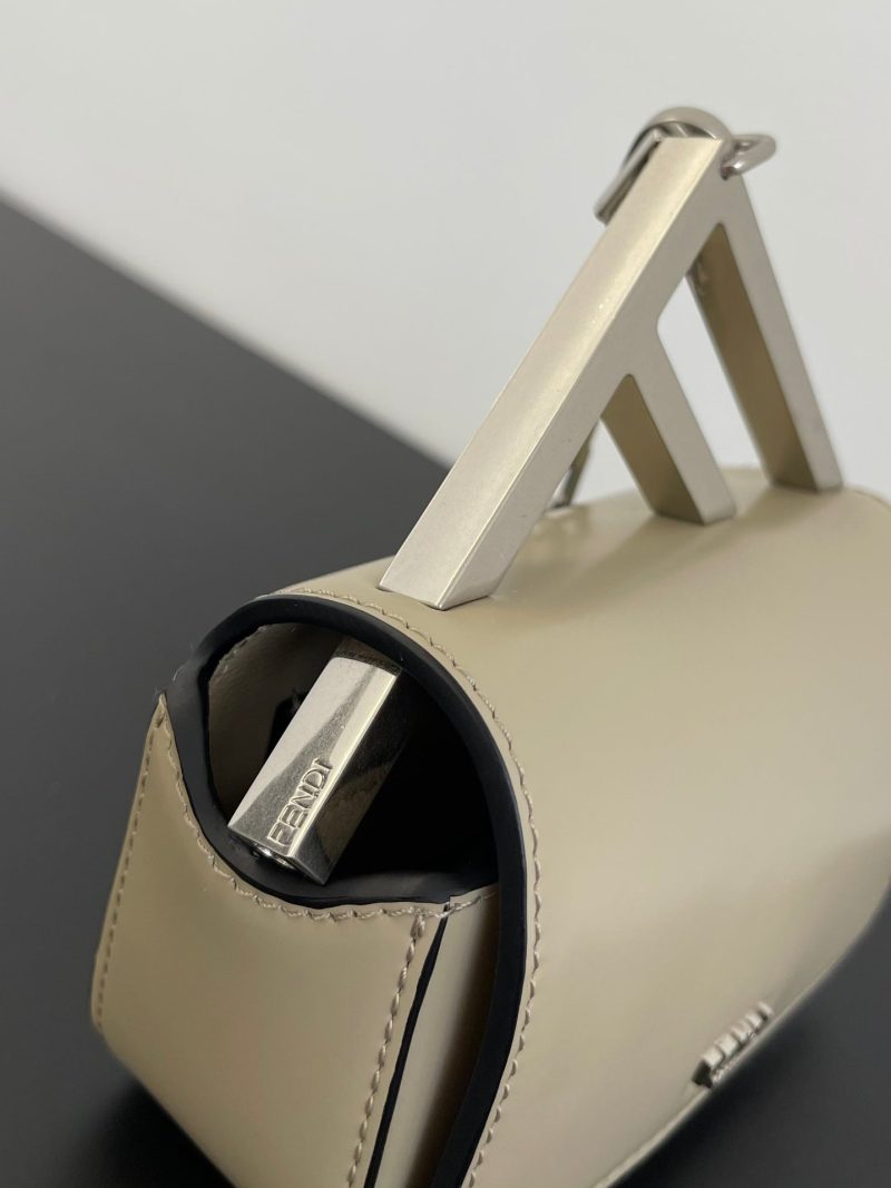 20230417_i1681713727_5340_6_jpg FendiI MINI FIRST SIGHT 13 BAG IN TAN BROWN CALFSKIN WITH SILVER HARDWARE