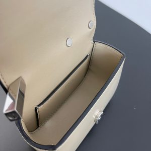 20230417_i1681713727_6183_0_jpg FendiI MINI FIRST SIGHT 13 BAG IN TAN BROWN CALFSKIN WITH SILVER HARDWARE