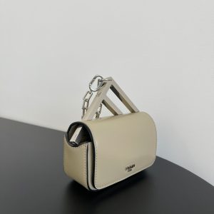 20230417_i1681713727_9205_4_jpg FendiI MINI FIRST SIGHT 13 BAG IN TAN BROWN CALFSKIN WITH SILVER HARDWARE