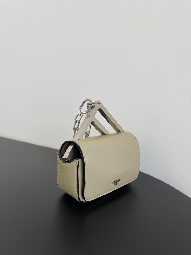 20230417_i1681713727_9205_4_jpg FendiI MINI FIRST SIGHT 13 BAG IN TAN BROWN CALFSKIN WITH SILVER HARDWARE