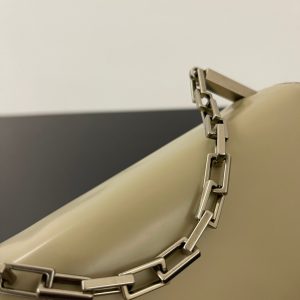 20230417_i1681731690_2361_5_jpg FendiI MINI FIRST SIGHT 23 BAG IN ECRU BROWN CALFSKIN WITH SILVER HARDWARE