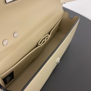 20230417_i1681731690_2575_3_jpg FendiI MINI FIRST SIGHT 23 BAG IN ECRU BROWN CALFSKIN WITH SILVER HARDWARE