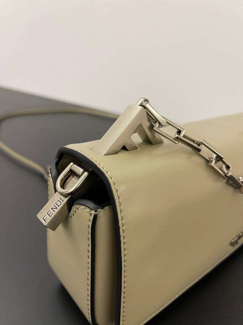 20230417_i1681731690_276_6_jpg FendiI MINI FIRST SIGHT 23 BAG IN ECRU BROWN CALFSKIN WITH SILVER HARDWARE