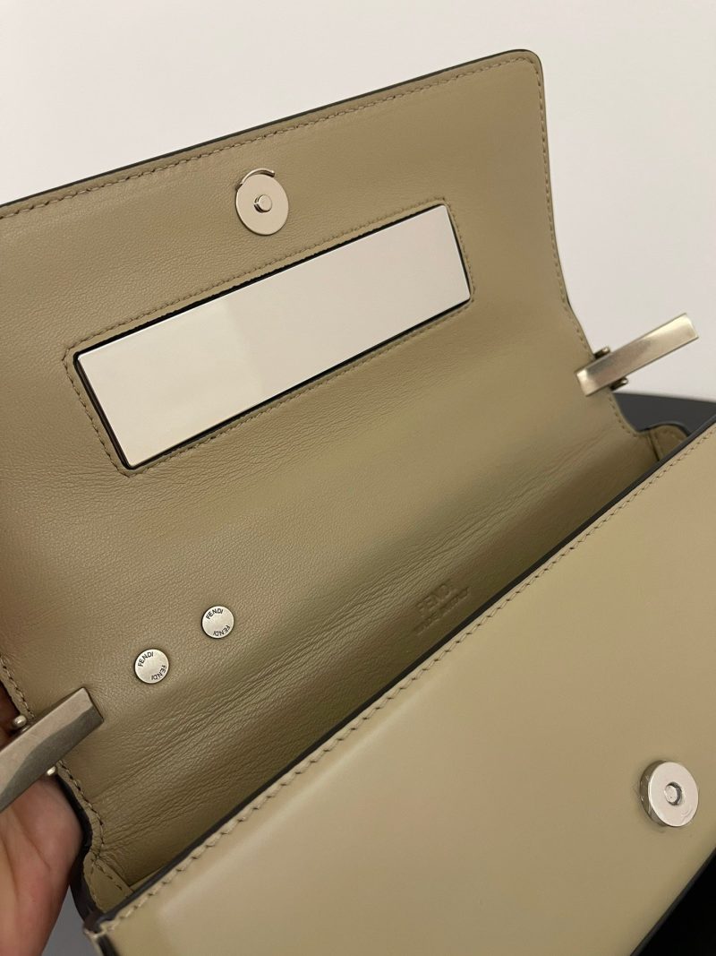 20230417_i1681731690_7819_8_jpg FendiI MINI FIRST SIGHT 23 BAG IN ECRU BROWN CALFSKIN WITH SILVER HARDWARE